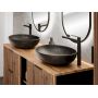 Szafka 100x46x57 cm podumywalkowa wisząca czarna XILOBLACKWOTAN82100D2S Comad Xilo zdj.7