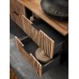 Szafka 60x46x57 cm podumywalkowa wisząca czarna XILOBLACKWOTAN8260D2S Comad Xilo zdj.10