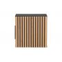 Szafka 35x35x22 cm boczna wisząca czarna-szara-dąb XILOBLACKWOTAN8301D1D Comad Xilo zdj.3