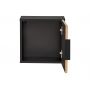Szafka 35x35x22 cm boczna wisząca czarna-szara-dąb XILOBLACKWOTAN8301D1D Comad Xilo zdj.5