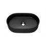 Umywalka 48x32.5 cm owalna nablatowa czarna BEYOND5BLACKE6564 Comad Beyond zdj.3
