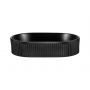 Umywalka 48x32.5 cm owalna nablatowa czarna BEYOND5BLACKE6564 Comad Beyond zdj.4
