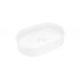 Umywalka 48x32.5 cm owalna nablatowa biała BEYOND5WHITEE6564 Comad Beyond zdj.4