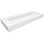 Umywalka 120x45 cm prostokątna ścienna biała U1200MOLCBO Cristalstone Linea Ideal zdj.1