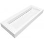 Umywalka 120x45 cm prostokątna ścienna biała U1200MOLCBO Cristalstone Linea Ideal zdj.4