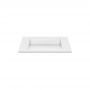 Umywalka 60x30 cm prostokątna wpuszczana biała U600MCOLCWCR Cristalstone Linea Diago zdj.3