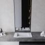 Umywalka 60x30 cm prostokątna wpuszczana biała U600MCOLCWCR Cristalstone Linea Diago zdj.4