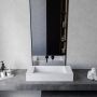 Umywalka 70x30 cm prostokątna nablatowa biała U700MCOLCW Cristalstone Linea Diago zdj.4
