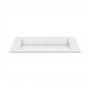 Umywalka 80x30 cm prostokątna wpuszczana biała U800MCOLCWCR Cristalstone Linea Diago zdj.3