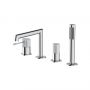 Bateria wannowo-prysznicowa nawannowa chrom S951565 Cersanit Zen zdj.1