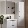 Szafka 40x30x160 cm boczna wisząca biała S1015010 Cersanit Tirso zdj.8