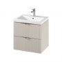 Szafka 59.4x44.7x57.2 cm podumywalkowa wisząca cappucino-beżowa S1015005 Cersanit Tirso zdj.5