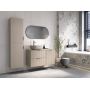 Szafka 40x44.7x55.1 cm boczna wisząca cappucino-beżowa S1015008 Cersanit Tirso zdj.4