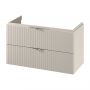 Szafka 99.4x44.6x57.2 cm podumywalkowa wisząca cappucino-beżowa S1015013 Cersanit Tirso zdj.2