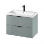Szafka 79.4x44.7x57.2 cm podumywalkowa wisząca niebieska-zielona S1017001 Cersanit Tirso zdj.4