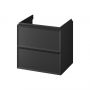 Szafka 59.4x37.4x55.1 cm podumywalkowa wisząca czarna S1021002 Cersanit Milagros zdj.2