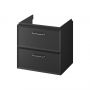 Szafka 59.4x37.4x55.1 cm podumywalkowa wisząca czarna S1021002 Cersanit Milagros zdj.3