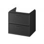 Szafka 59.4x37.4x55.1 cm podumywalkowa wisząca czarna S1021002 Cersanit Milagros zdj.5
