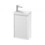 Szafka 39.2x21.4x59 cm podumywalkowa wisząca biała S1022002 Cersanit Milagros zdj.6