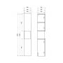 Zestaw Cersanit S1026037, S1026052, S1026053, S1026054, S1026055, S1026056, S1026057, S1026058 zdj.17