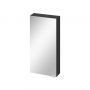Szafka 40x14.3x80 cm z lustrem antracyt S164033 Cersanit Larga zdj.1