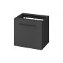 Szafka 60x44.4x55.1 cm boczna wisząca antracyt S164045 Cersanit Larga zdj.3