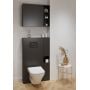 Blat naszafkowy 132.4x22.5 cm antracyt S164055 Cersanit Larga zdj.3
