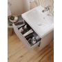 Umywalka z szafką 50 cm beżową S4013007 Cersanit Moduo zdj.5