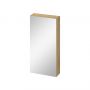 Szafka 40x14.1x80 cm z lustrem dąb S584114 Cersanit City zdj.1