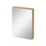 Szafka 59.4x14.1x80 cm z lustrem dąb S584115 Cersanit City zdj.1