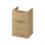 Szafka 49.4x39.7x72 cm podumywalkowa wisząca dąb S584118 Cersanit City zdj.3