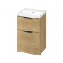 Szafka 49.4x39.7x72 cm podumywalkowa wisząca dąb S584118 Cersanit City zdj.6