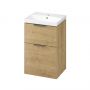 Szafka 49.4x39.7x72 cm podumywalkowa wisząca dąb S584118 Cersanit City zdj.7