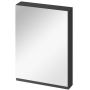 Szafka 60x14.4x80 cm boczna wisząca antracyt S590085 Cersanit Moduo zdj.1