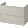 Szafka 79.5x37.5x57 cm podumywalkowa wisząca beżowa S590107DSM Cersanit Moduo zdj.1
