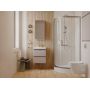 Szafka 40x14.4x80 cm z lustrem beżowa S590108DSM Cersanit Moduo zdj.8