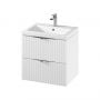 Umywalka z szafką 60 cm białą S801545 Cersanit Tirso zdj.4