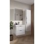 Umywalka z szafką 60 cm białą S801545 Cersanit Tirso zdj.5