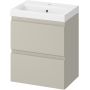Umywalka z szafką 50 cm beżową S801593 Cersanit Moduo zdj.1