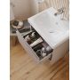 Umywalka z szafką 60 cm beżową S801594 Cersanit Moduo zdj.5