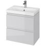Szafka wisząca podumywalkowa 59.5x37.5 cm S590003ECO Cersanit Moduo zdj.1