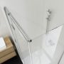Kabina prysznicowa 120x90 cm prostokątna chrom połysk/szkło przezroczyste S584088 Cersanit City zdj.6