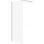 Ścianka prysznicowa walk-in 80 cm chrom połysk/szkło przezroczyste S161005 Cersanit Mille zdj.1