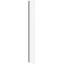 Ścianka prysznicowa walk-in 30 cm czarny mat/szkło przezroczyste S161015 Cersanit Mille zdj.1