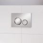 Przycisk spłukujący do wc chrom błyszczący-chrom mat K970571 Cersanit Luna zdj.6