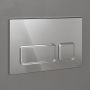 Przycisk spłukujący do wc chrom błyszczący-chrom mat K970406 Cersanit Block zdj.7