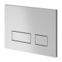 Przycisk spłukujący do wc chrom mat K3041003 Cersanit Movi zdj.3