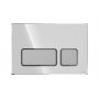 Przycisk spłukujący do wc chrom błyszczący-chrom mat K970560 Cersanit Block zdj.1