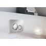 Przycisk spłukujący do wc chrom błyszczący-chrom mat K970571 Cersanit Luna zdj.3