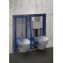 Przycisk spłukujący do wc chrom błyszczący K97449 Cersanit Block zdj.5